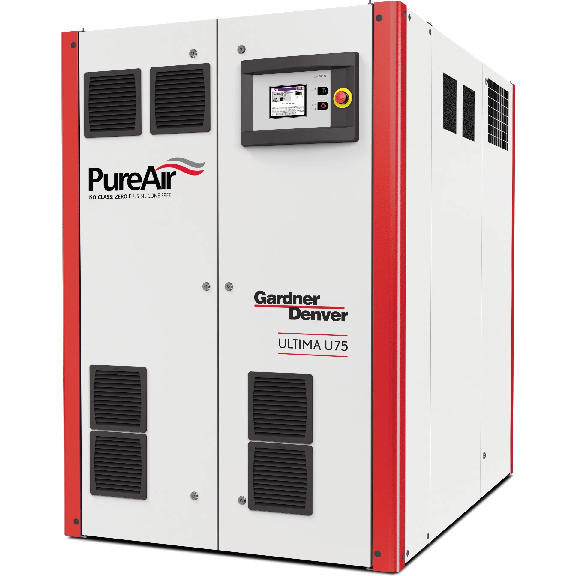 Compressor de Ar Isento de Óleo Parafuso Rotativo – 2 Estágios